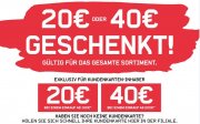 Karstadt Sport &ndash; bis zu 40&euro; geschenkt
