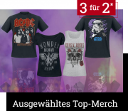 Kaufe 3 und zahle 2 auf ausgew&auml;hltes Top-Merch f&uuml;r Damen und Herren bei EMP