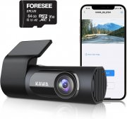 KAWA 2K 1440P WLAN QHD Dashcam mit Park&uuml;berwachung, G-Sensor, Super-Nachtsicht
