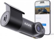 KAWA D5 2K Mini WiFi Dashcam mit WDR Nachtsicht und App