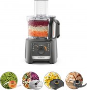 Kenwood FDP31.020GY Multipro Compact K&uuml;chenmaschine zum Zerkleinern, Reiben und Kneten