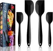 KerKoor 4er Silikon Spatel zum Backen oder Kochen