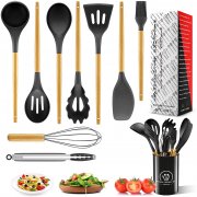 KerKoor Silikon K&uuml;chenhelfer Set 10 teilig