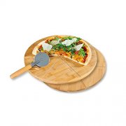 Kesper Bambus Pizzateller-Set (2 Stk.) + Schneider f&uuml;r 9,99&euro; bei Amazon