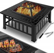 KESSER 3in1 Multifunktionale Feuerstelle mit Grillrost