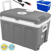 Kesser 40L Thermo-Elektrische K&uuml;hlbox mit Rollen zum Warmhalten und K&uuml;hlen