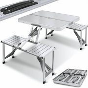 KESSER Alu Campingtisch 4 St&uuml;hle klappbar 