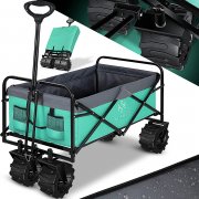 KESSER Bollerwagen faltbar mit Breite Reifen