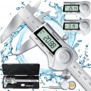 KESSER Digital Messschieber Edelstahl 150mm LCD Display inkl. Aufbewahrungsbox