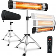 KESSER Infrarot Heizstrahler 2500W mit Fernbedienung