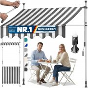 Kesser Klemmmarkise f&uuml;r den Balkon ohne Bohren f&uuml;r 74,80&euro;