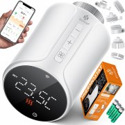 Kesser Smart Home WLAN Heizk&ouml;rperthermostat mit App und Alexa & Google Sprachsteuerung
