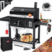 Kesser XXL BBQ Holzkohle Grillwagen inkl. Abdeckhaube und Zubeh&ouml;r