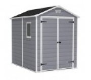 Keter Ger&auml;tehaus Manor 6x8 DD, Grau, 7,6 m&sup3; f&uuml;r 494,75&euro; statt 649&euro;
