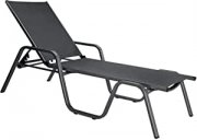 KETTLER BasicPlus Stapelliege, anthrazit/anthrazit, Alu/Textilene f&uuml;r 219,90&euro; statt 259,80&euro;