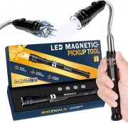 KEZKALS Teleskopmagnet Werkzeug mit LED Licht