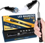 KEZKALS Teleskopmagnet Werkzeug mit LED Licht
