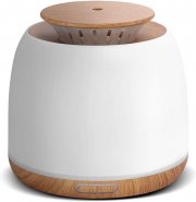 KGV 300ml Ultraschall Aroma Diffuser f&uuml;r &Auml;therische &Ouml;le mit 5 Farben LED Licht
