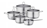 KHG Topfset Diamant 5 teilig bei H&ouml;ffner f&uuml;r 49&euro; statt 74,89&euro;
