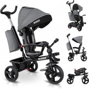 Kidiz 5in1 Dreirad mit Schubstange
