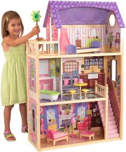 KidKraft 65092 Puppenhaus Kayla aus Holz mit M&ouml;beln und Zubeh&ouml;r