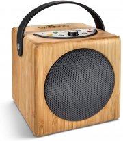 KidzAudio Badoo Bluetooth Lautsprecher aus Holz mit eingebautem Mikrofon