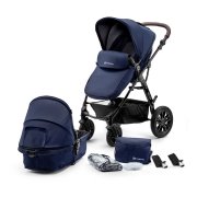 Kinderkraft Kombikinderwagen 2 in 1 Moov navy