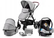 Kinderkraft Kombikinderwagen 3 in 1 Moov Grey