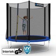 Kinetic Outdoor Trampolin 250cm inkl.Sicherheitsnetz bei eBay f&uuml;r 116,99&euro; statt 122,99&euro;