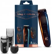 King C. Gillette Barttrimmer + 3 Kammaufs&auml;tze
