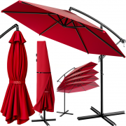 Kingsleeve Ampelschirm &Oslash;330cm Alu UV-Schutz 50+