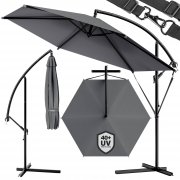 Kingsleeve &Oslash;300cm Ampelschirm mit UV-Schutz 40+