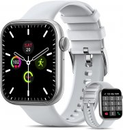 KIQULOV Smartwatch mit Telefonfunktion und 123 Sportmodi f&uuml;r Android und iOS