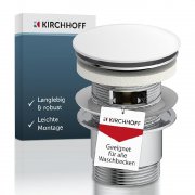 Kirchhoff Universal Waschbecken Ablaufgarnitur f&uuml;r 14,90&euro;