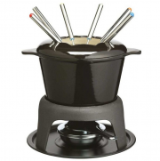 Kitchen Craft Mater Class Emailliertes Fondue-Set aus Gusseisen