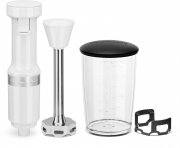 KitchenAid 5KHBV53EWH Stabmixer mit 700ml Mixbeh&auml;lter