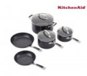KitchenAid 8-teiliges Kochgeschirr, KC2H1S08KD f&uuml;r 128,90&euro; statt 195&euro;