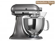 KitchenAid Artisan KSM150 K&uuml;chenmaschine in medaillon-silber