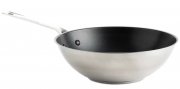 KitchenAid Edelstahl Wok 28 cm f&uuml;r alle Herdarten 