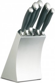 KitchenCraft MasterClass Trojan Messerblock inkl. 5 professionelle K&uuml;chenmesser