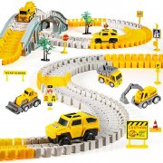 Kizplays Autorennbahn mit 6 Autos und Bagger f&uuml;r 18,98&euro;