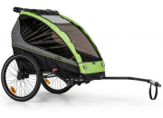 Klarfit Kiddy King 2-Sitzer Fahrradkinderanh&auml;nger