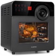 Klarstein AeroVital Cube Chef 14 Liter Hei&szlig;luftfritteuse mit Drehspie&szlig;