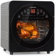 Klarstein AeroVital Easy Touch 3-in-1 XXL 14 Liter Hei&szlig;luftfritteuse mit Drehspie&szlig;