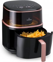 Klarstein Air Bloom 7,5 Liter XL Air Fryer Hei&szlig;luftfriteuse mit Dampffunktion