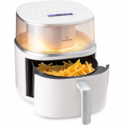 Klarstein Air Bloom Air Fryer 7,5 Liter XL Hei&szlig;luftfriteuse mit Dampffunktion