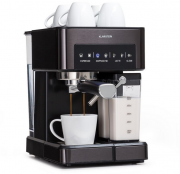 Klarstein Arabica Comfort Espresso Siebtr&auml;germaschine mit Milchaufsch&auml;umer