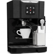 Klarstein BellaVita 1,4 L Siebtr&auml;ger-Kaffeemaschine mit Milchsch&auml;umer