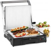 Klarstein Burgermeister 3-in-1 Kontaktgrill, Paninimaker und Tischgrill