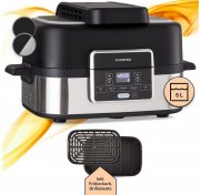Klarstein Combo Air Fryer TK3G 2-in-1 5 Liter XL Hei&szlig;luftfritteuse mit Grill